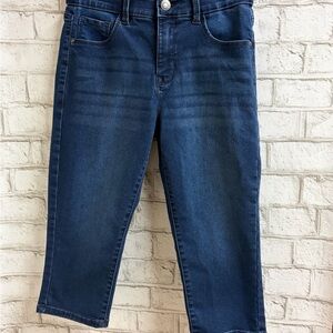 Women’s Angel Forever Young Dark Blue Capri Jeans